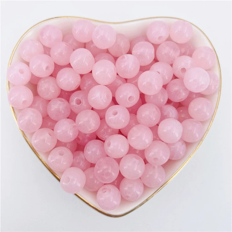 6/8/10mm Two-Color Cloud Beads For Accessories Beads DIYJewelry Making Findings