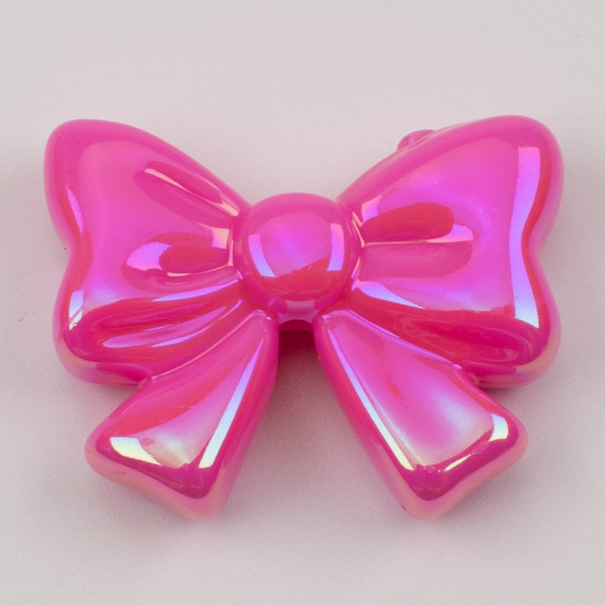 Bow Cute magic color anti-scratch hole DIY accessories accessories