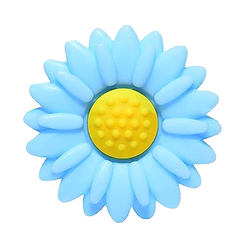 Stock small Daisy silicone beads baby molars solar tooth glue beads diy pacifier chain accessories loose beads wholesale