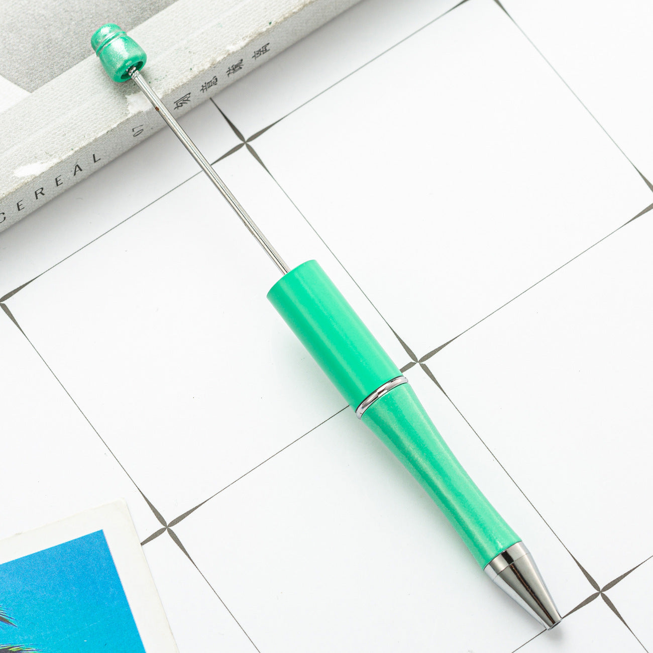 New Candy Beaded Ballpoint Pen Diy Pens Gift for Writing Beadable Pens Beadable Pen DIY Gift for Student Office Supplies